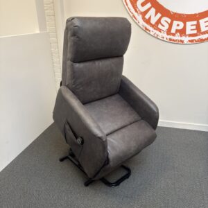 Leren Sta-op Fauteuil Teun